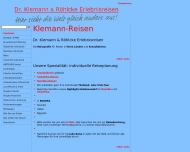 Bild Dr. Klemann & Rhlcke Erlebnisreisen GmbH