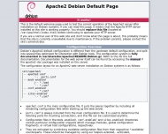 Apache2 Debian Default Page It works