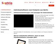 Bild Sophtia GmbH