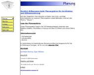 Website Planungsbüro Wößner