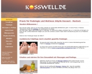 Website Praxis für Podologie und Wellness Sibylle Kossack
