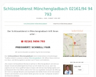 Website Schlüsseldienst Mönchengladbach Pohl