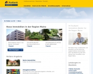 Website Postbank Immobilien