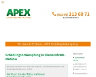 Bild APEX GmbH Schdlingsbekmpfung