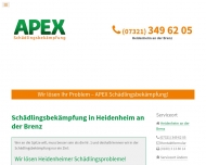 Bild APEX GmbH Schdlingsbekmpfung