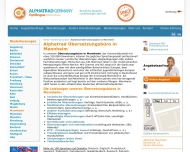 Website ALPHATRAD Mannheim Übersetzungsbüro