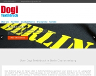 Website Dogi Textildruck