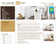 Website Praxis für Zahnheilkunde & Ästhetik Dr. Peter Graf