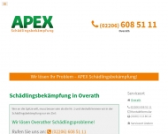 Bild APEX GmbH Schdlingsbekmpfung
