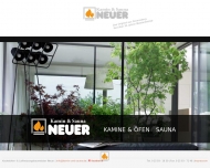 Website Kamin & Sauna Neuer