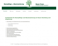 Bild Franz Bauer - Fachagrarwirt fr Baumpflege und Baumsanierung