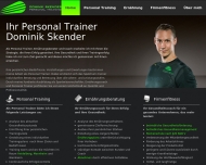 Website Skender Personal Training