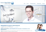 Website Zahnarztpraxis Nicolas Meyer-Stolten