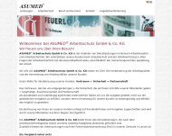 Website ASUMED Arbeitsschutz