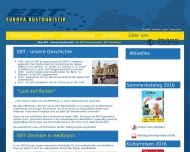 Website EBT - Europa Bustouristik