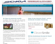 Website SOWA Immobilien & Finanzen Inh. Sonja Walter