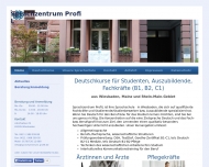 Website Sprachzentrum ProfiL