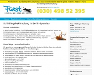 Website Fürst Schädlingsbekämpfung