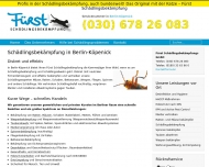 Website Fürst Schädlingsbekämpfung