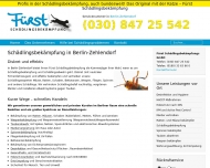 Website Fürst Schädlingsbekämpfung