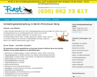Website Fürst Schädlingsbekämpfung