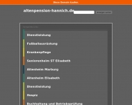 Bild Altenpension u. Pflegeheim Hannich GmbH