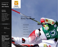 Website Euroweb Sportförderung