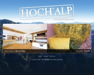 Website Hochalp Spezialitätenhandel