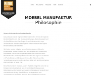 Website Rink Moebel Manufaktur - Schreinerei Rink