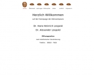 Bild Zahnarztpraxis Dr. H.-H. Leopold u. Dr. Alexander Leopold
