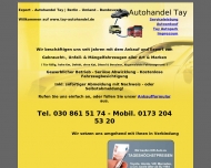 Website Autohandel Tay Export