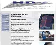 Bild HD-A Nassstrahlanlagen