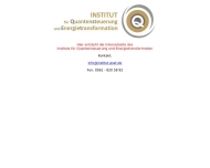 Bild Institut fr Quantensteuerung und Energietransformation