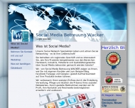 Bild Webseite Social Media Betreuung WACKER Kaisersbach