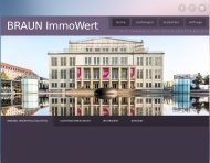 Website BRAUN ImmoWert - Immobilienbewertung Leipzig