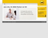 Website ARAG Generalagentur Jens Lihs