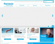 Website Barmenia Versicherungen - Waldemar Gerstenlauer