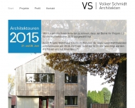 Website Volker Schmidt Architekten