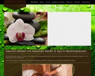 Website Massagepraxis Aravinda