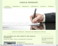 Website KANZLEI REININGER