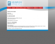 Website Heinrich Preis