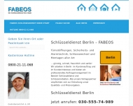Website Schlüsseldienst Berlin - FABEOS