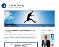 Website Schuldnerberatung Erven