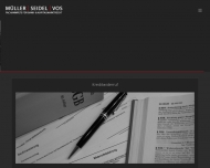 Website MÜLLER SEIDEL VOS - Rechtsanwälte