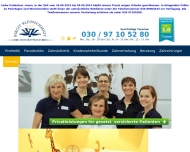 Website Zahnarztpraxis Birgit Kleinschmidt