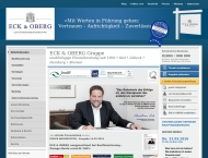 Website ECK & OBERG Gruppe - Hamburg