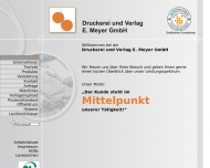 Druckerei und Verlag E. Meyer GmbH - Qualit?t in h?chster Dimension Home