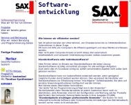 Bild Sax Gesellschaft fr Softwareentwicklung mbH