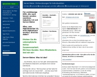Bild Server-Daten - Online-Lsungen fr Individualisten