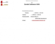 Bild Zendel Software oHG DatenVerarb.